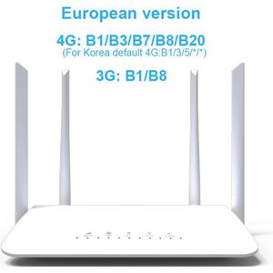 bonein - LC116 - 4G Router - Draadloze Router - 32 Wifi Gebruikers - 4 LAN-poorten - Max. 300Mbs