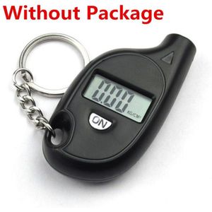 Bandenspanning Mini Sleutelhanger Digitale Lcd 2-150 Psi Band Band Wiel Luchtdrukmeter Tester Processie Tool monitor