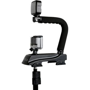 C Vormige Houder Grip Video Handheld Gimbal Stabilizer voor DSLR Nikon Canon Sony Camera en Licht Draagbare Steadicam voor Gopro