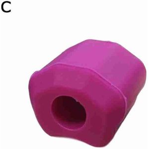 Food-Grade Siliconen Spier Training Oefening Bal Hals Gezicht Toning Kaak Spier Training Apparaat Spier Training Tool