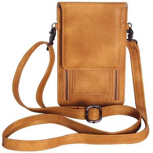 Mode Dubbele Rits Mini Messenger Tas Voor Vrouwen Vrouwelijke Cross Body Bags PU Lederen Mobiele Telefoon Bag Meisje Schoudertas handtas