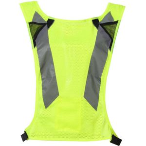 Veiligheid reflecterende Vest Hoge Zichtbaarheid Veiligheid Vest Heldere Neon Kleur Ademend Vest met Reflecterende Strips voor Bouw
