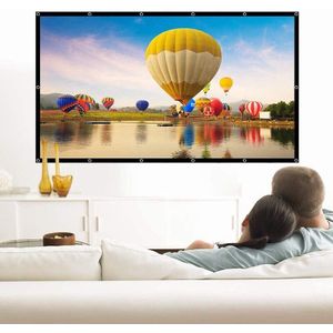 Opvouwbare 60 Inch 3D Hd Projector Sn 16:9 Anti-Kreuk Projectie Films Sn Voor Home Theater Outdoor