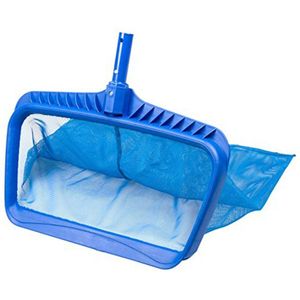 Blad Skimmer Netto Diepe Plastic Blad Hark Met Zak Fijn Gaas Netto Catcher Schoonmaak Tool Voor Zwembad Tub vijver Fontein