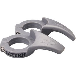 1 Paar (2 Stuks) mountainbike Rest Sub-Handvat Fiets Duim Kracht Grip Lichtgewicht Non-Slip Handvat Lock Ring Kit Fiets Accessoires