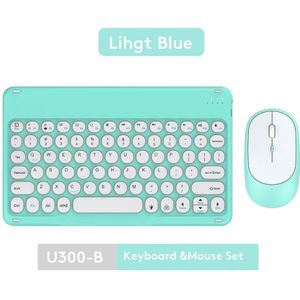 10Inch Bluetooth Toetsenbord Voor Ipad Mini Bluetooth Draadloze Toetsenbord En Muis Voor Samsung Xiaomi Ipad