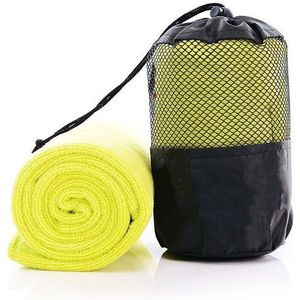 Microfiber Sport Handdoek Met Mesh Bag Toalha De Esporte Soft Travel Gym Fitness Golf Camping Yoga Handdoeken Kamp 30*100Cm