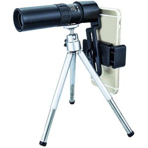 4K 10-300x40mm Zoom Rekbaar Monoculaire Telescoop Met Telefoon Mount En Statief 28TC