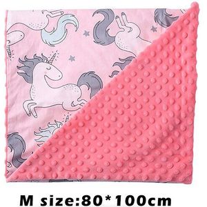 Newborne Baby Katoenen Deken Zacht Flanel Fleece Inbakeren Pasgeboren Peuter Minky Beddengoed Deken Kinderwagen Wrap Covers Winter