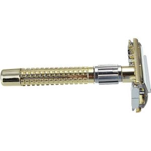 Retro Scheren Scheermes Mannen Veiligheid Handheld Handleiding Scheerapparaat Double Edge Safety Razor Blade Doos