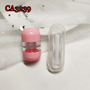 Draagbare Zachte Contactlens Box Set Met Pincet Stok Buis Schroef-Top Contact Lens Case Eyewear CA3239