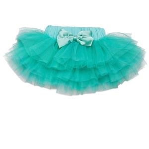 1Pc Baby Meisje Tutu Rok 6 Lagen Soft Mesh Tulle Rokken 6 Kleuren 1st Baby Verjaardagsfeestje Slijtage Strik rokken Foto Prop