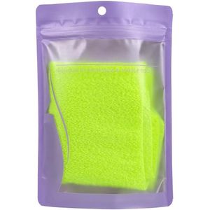 Rekbaar Body Exfoliërende Hals Terug Scrubber Douche Bad Doek Tool Washandje Polyester Bamboe Wassen Rug En Nek Product