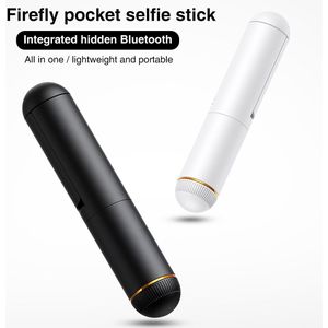 Mini Firefly Pocket Selfie Stok Bluetooth Draadloze Afstandsbediening Uitschuifbare Handheld Selfie Staaf Voor Iphone Xiaomi Huawei Vivo