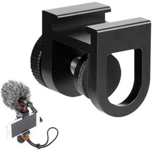 BY-C12 Smartphone Koude Schoen Mount Adapter Voor Microfoon Vlog,Smartphone Microfoon Aceesories Mount Voor Microfoon