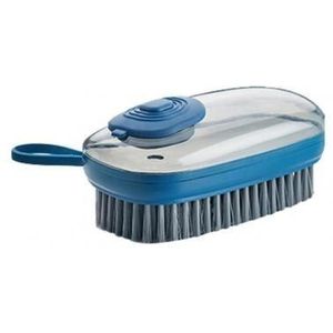 1Pcs Huishoudelijke Wasserette Borstel Pot Wassen Zachte Borstel Keuken Afwassen Brushautomatic Vloeibare Toevoeging Shoe Reinigingsborstel