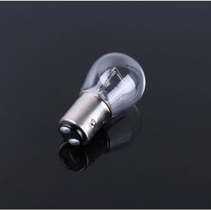 2Pcs P21/5W S25 12V21/5 BAY15D Auto Clear Glas Lamp Brake Staart Lamp Halogeen Lamp e7CA