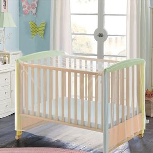 Netting Polyester Opvouwbare Thuis Cot Crib Cover Mesh Baby Beddengoed Klamboe Insect Draagbare Zomer Witte Accessoires