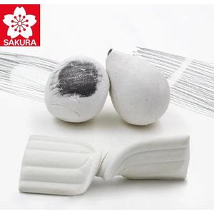 2 Stks/partij Sakura Gekneed Gum Voor Houtskool Potlood Rubber Pastel Zachte Sterke Schoon Art Supplies