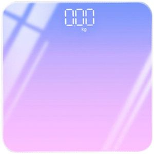 Digitale Lichaamsgewicht Weegschaal Backlight Display Hoge Precisie Metingen Gehard Glas Vrouwen Gir
