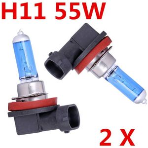 2x H11 Auto Fog Light Bulb Lamp Super White 12 v 55 w 6000 k Halogeen Xenon Auto Styling koplamp voor ford focus 2
