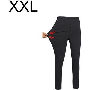 Zwart Warme Broek Winter Skinny Dikke Fluwelen Wol Fleece Meisjes Leggings Vrouwen Usb Verwarming Dikker Kasjmier Broek Voor Mannen Leggings