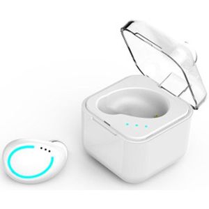 Mini Draadloze Bluetooth 5.0 Enkele Oortelefoon Met Mobiele Opladen Bin Sport Oordopjes Headset Met Microfoon Voor Iphone Xiaomi Waterdicht