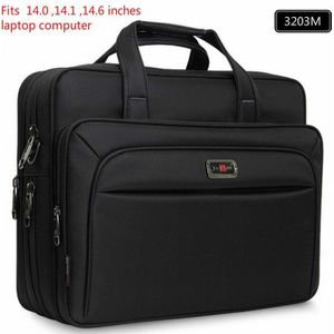 Mannen Casual Mode Handtassen Bedrijfsaktentas Laptop Tas Capaciteit Mannen Enkele Schoudertas 14 ""15"" 16 Inches reistas