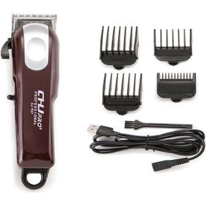 Draadloze Tondeuse Professionele Haar Snijmachine Kapper Baard Trimmer Voor Mannen Usb Oplaadbare Haircutter