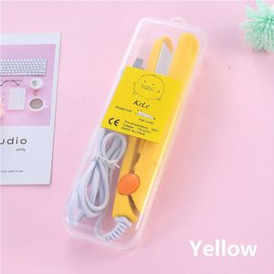 2 In 1 Hair Iron Stijltang Kam Mini Stijltang En Krultang Styling Tools eu Plug