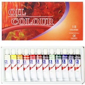12Ml 12/24 Kleuren Professionele Olieverf Verf Tekening Pigment Buizen Supplies X3UE