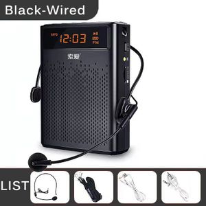 Draagbare High-Power Draadloze Audio Voice Versterker Bedrade Microfoon Mobiele Teaching Speaker Speciale Luidspreker Voor Tour Guide