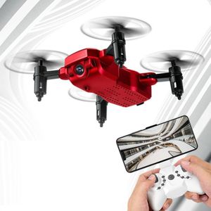 Opvouwbare Mini WiFi FPV RC Drone Met HD Camera Hoge Hold Mode 360 graden Stunt Hoge Lage Snelheid RC quadcopter RTF Speelgoed VS XT-1