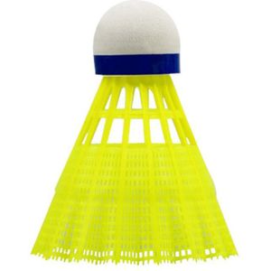 12 Stks/set Nylon Shuttle Tafel Fiber Bal Hoofd Volledige Ronde Wol Stijl Plastic Badminton Voor Outdoor Training Gebruik Duurzaam