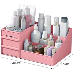 Make-up Organizer - Grote Capaciteit - Cosmetische Opbergdoos - Plastic