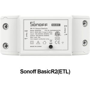 Sonoff Basic R2 Wifi Diy Smart Draadloze Afstandsbediening Schakelaar Smart Scène Voice Control Via Alexa Google Home Bediend Via Ewelink app