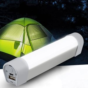 LED Lanterna Camping Licht Buis Magnetische Werklamp 4 Verlichting Modus USB 18650 Oplaadbare Draagbare Lamp Power Bank Functie