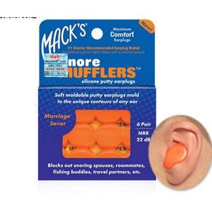 6 Pairs Macks Professionele zwemmen oordopjes ruisonderdrukking oordopjes geluiddichte siliconen oordopjes voor mannen vrouwen kind