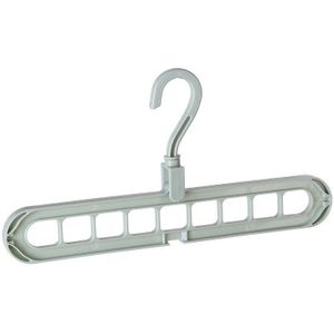 Kleerhangers, organizer 3 stuks hangers, kunststof multifunctionele