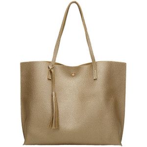 Vrouwen Messenger Bags Leather Casual Kwastje Handtassen Vrouwelijke Tas Vintage Big Size Tote Schoudertas