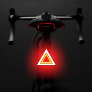 Multi Verlichting Modes Fietslicht Usb Charge Led Bike Light Flash Achterlichten Voor Bergen Bike Zadelpen