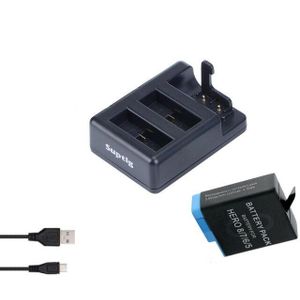 Voor Gopro Hero 8 7 6 Batterij 3 Way Usb 3 Slots Batterij Oplader Wifi Afstandsbediening Oplader Voor Gopro Hero5/4 Afstandsbediening Volledig Decoderen