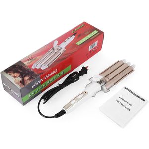 Professionele Haar Tools Krultang Keramische Triple Barrel Haar Styler Haar Waver Styling Tools Haarkrulspelden Elektrische Curling
