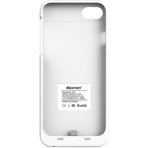Groep Verticale 4000Mah Batterij Case Wit Oplaadbare Draagbare Oplader Case Voor Iphone6 Plus/6S Plus/7 plus QKCR60