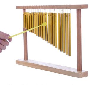 20 Buizen Handgemaakte Houten Frame Windgong-Indoor Outdoor Rustgevende Melodische Tonen, Verbazingwekkende Klokkenspel, kinderen Beste Cadeaus