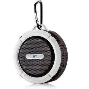 C6 Mini Draadloze Bt 5.0 Speaker Subwoofer Outdoor Waterdichte Draagbare Klankkast Stereo Geluid Met Microfoon Usb Oplaadbare