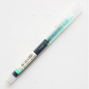 Kleur Sneldrogende Volledige Naald Gel Pen 0.5mm Naald Punt Vloeibare Inkt Roller Ball Pen Onderzoek Pen Handtekening pen Briefpapier