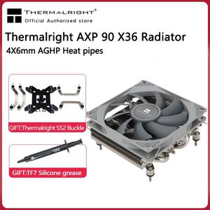 Thermalright AXP90-X47 FULL 47mm Chassis Fan Pure Copper Down Pressure Radiator 4X6mmAGHP Heat Pipe Reflow Soldering Process Fan