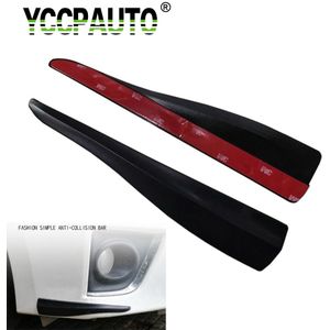 Yccpauto Auto Anti-Kras Strip Voorbumper Anti-Collision Bar Zwart Wit Grijs Auto Edgebumper Sticker Accessoires Moulding