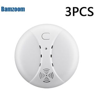 433Mhz Draadloze Draadloze 433Mhz Fire Sensor Bescherming Rookmelder Voor Wifi Gsm Pstn Kantoor Home Security Alarm Systemen